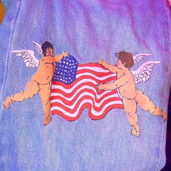 Fiorucci Denim high-waisted Angel jeans 👼🏼 like new - Picture 12 of 13